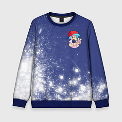 Свитшот детский FRIDAY NIGHT FUNKIN - ПАРЕНЬ - Арт, цвет: 3D-синий