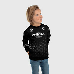 Свитшот детский Chelsea Форма Champions, цвет: 3D-черный — фото 2