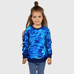 Свитшот детский Vanguard abstraction Water, цвет: 3D-синий — фото 2