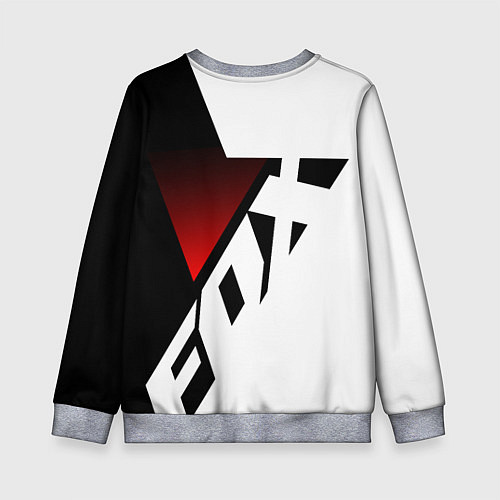 Детский свитшот MOTO FOX - Мотокросс / 3D-Меланж – фото 2