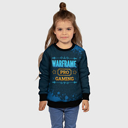 Свитшот детский Warframe Gaming PRO, цвет: 3D-черный — фото 2