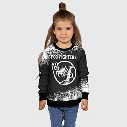 Свитшот детский Foo Fighters КОТ Арт, цвет: 3D-черный — фото 2