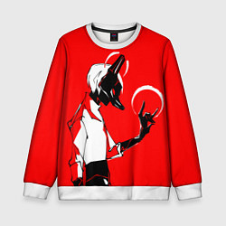Свитшот детский Принц в маске Sky: Children Of The Light, цвет: 3D-белый
