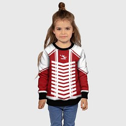 Свитшот детский Football Red, цвет: 3D-черный — фото 2