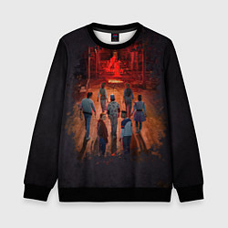 Свитшот детский Stranger Things 4, цвет: 3D-черный