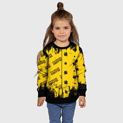 Свитшот детский РОССИЙСКАЯ ИМПЕРИЯ - ГЕРБ Краска FS, цвет: 3D-черный — фото 2