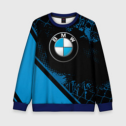 Свитшот детский BMW : БМВ ЛОГО, цвет: 3D-синий