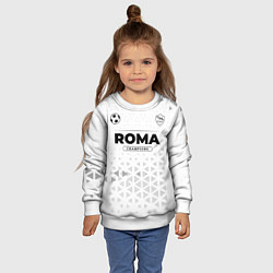 Свитшот детский Roma Champions Униформа, цвет: 3D-белый — фото 2