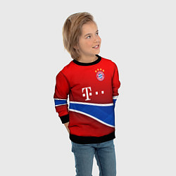Свитшот детский Bayern munchen sport, цвет: 3D-черный — фото 2