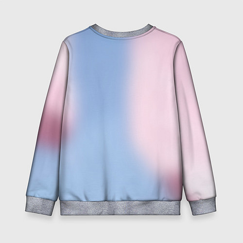 Детский свитшот Коми-сан У Коми проблемы с общением / 3D-Меланж – фото 2