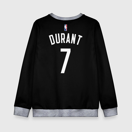 Детский свитшот Кевин Дюрант Бруклин / 3D-Меланж – фото 2