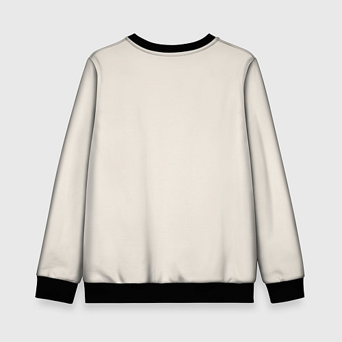 Детский свитшот Недовольная Мику / 3D-Черный – фото 2