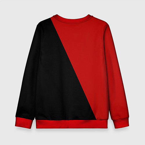 Детский свитшот Chicago Bulls NBA / 3D-Красный – фото 2