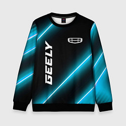 Детский свитшот Geely Неоновые Лампы