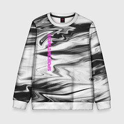 Свитшот детский SPORT&FITNESS, цвет: 3D-белый