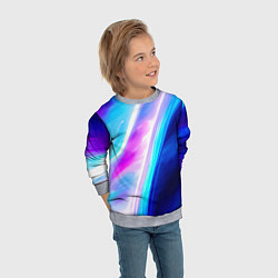 Свитшот детский Звездная вспышка, цвет: 3D-меланж — фото 2