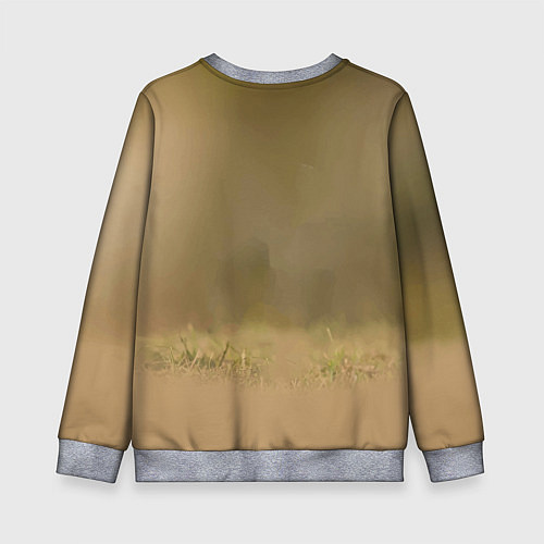 Детский свитшот Штош - мем - совёнок / 3D-Меланж – фото 2