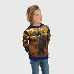 Свитшот детский STALKER В Поле, цвет: 3D-синий — фото 2