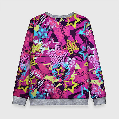 Детский свитшот Гомер Симпсон в звёздном балахоне! / 3D-Меланж – фото 2