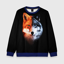 Детский свитшот Волк и Лисица