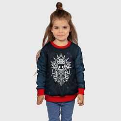 Свитшот детский HOLLOW KNIGHT - Grimm, цвет: 3D-красный — фото 2