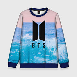 Свитшот детский BTS Sea, цвет: 3D-синий