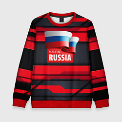 Свитшот детский Red & Black - Russia, цвет: 3D-красный