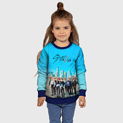 Свитшот детский Stray Kids Double Knot, цвет: 3D-синий — фото 2
