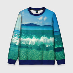 Детский свитшот Волна набегает на берег