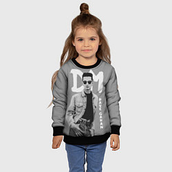 Свитшот детский Dave Gahan - Depeche Mode, цвет: 3D-черный — фото 2