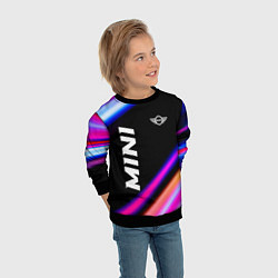 Свитшот детский Mini speed lights, цвет: 3D-черный — фото 2