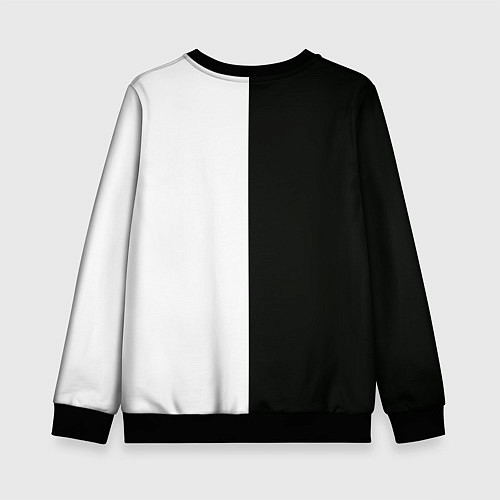 Детский свитшот Джунко Эношима - Danganronpa / 3D-Черный – фото 2