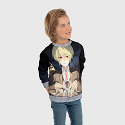 Свитшот детский Луис Джеймс Мориарти, цвет: 3D-меланж — фото 2