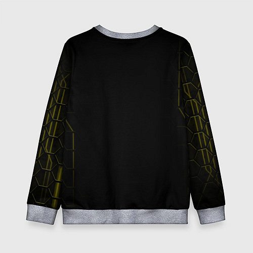 Детский свитшот Киберпанк - Команда Дэвида / 3D-Меланж – фото 2