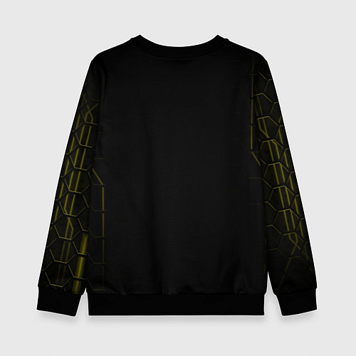 Детский свитшот Киберпанк - Команда Дэвида / 3D-Черный – фото 2