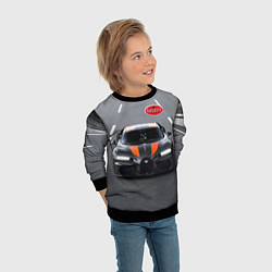 Свитшот детский Bugatti - лучший среди равных, цвет: 3D-черный — фото 2