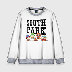 Свитшот детский South park кострёр, цвет: 3D-меланж