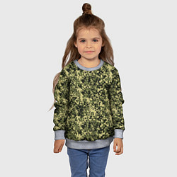 Свитшот детский Камуфляж Flecktarn Jeitai, цвет: 3D-меланж — фото 2