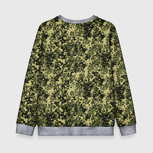 Детский свитшот Камуфляж Flecktarn Jeitai / 3D-Меланж – фото 2