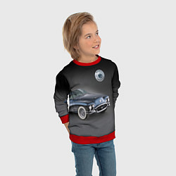 Свитшот детский Buick Wildcat - cabriolet, цвет: 3D-красный — фото 2