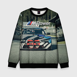 Свитшот детский BMW M Power - Motorsport - Racing team, цвет: 3D-черный