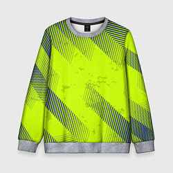 Свитшот детский Green sport style, цвет: 3D-меланж