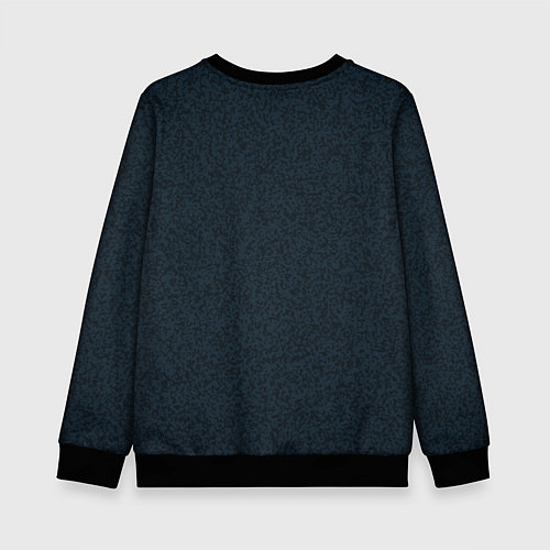 Детский свитшот Сказочный домик из гриба / 3D-Черный – фото 2