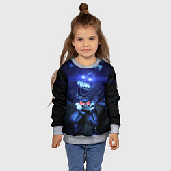 Свитшот детский Кошмарный Бонни, цвет: 3D-меланж — фото 2