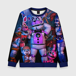 Свитшот детский Фантайм Фредди, цвет: 3D-синий