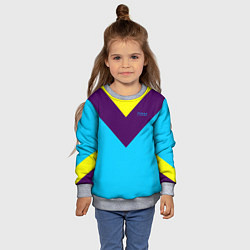 Свитшот детский FIRM как в 80х, цвет: 3D-меланж — фото 2