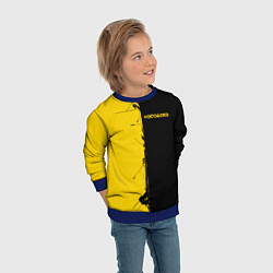 Свитшот детский Arasaka corporation, цвет: 3D-синий — фото 2