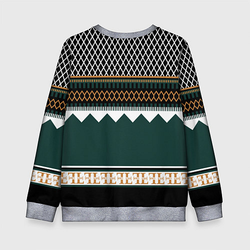 Детский свитшот FIRM как свитер из 90х / 3D-Меланж – фото 2