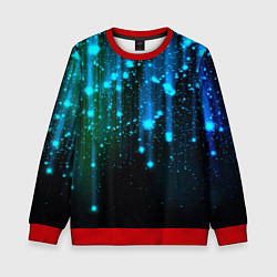 Свитшот детский Space - starfall, цвет: 3D-красный