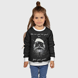 Свитшот детский Who was good, цвет: 3D-белый — фото 2